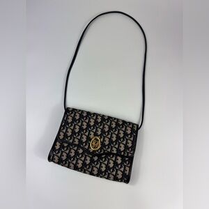 SOLD Vintage monogram Dior crossbody bag